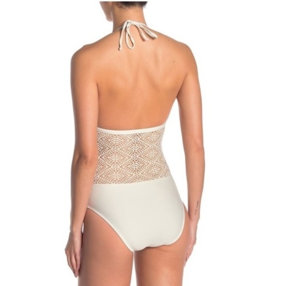 Ella Moss Crochet One-Piece Swimsuit‎ size XS - Picture 2 of 3